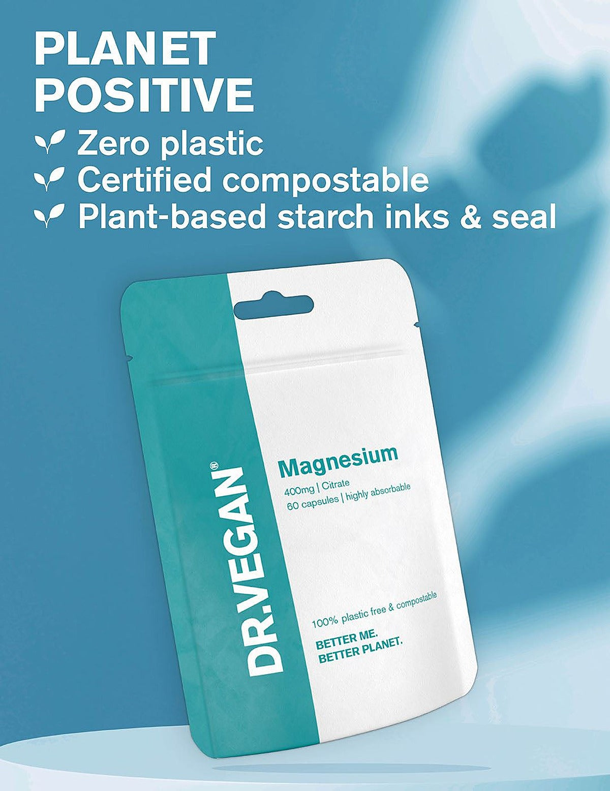 Dr. Vegan Magnesium - 60 Capsules - image 5