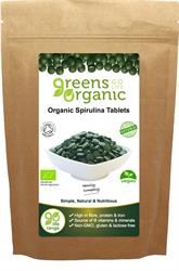 Greens Organic Spirulina 500mg 120 Tablets