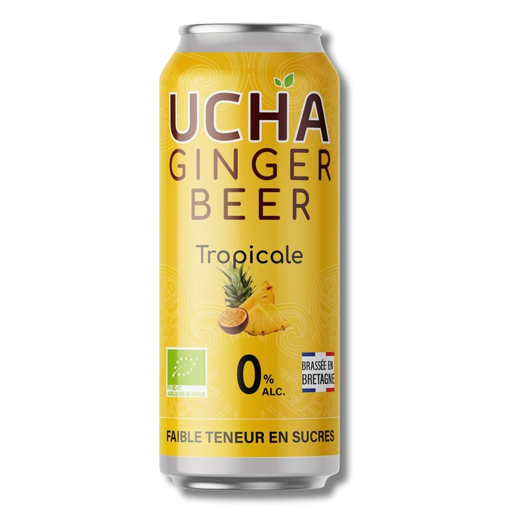 Ucha Kombucha Ucha Ginger Beer Tropical 330ml