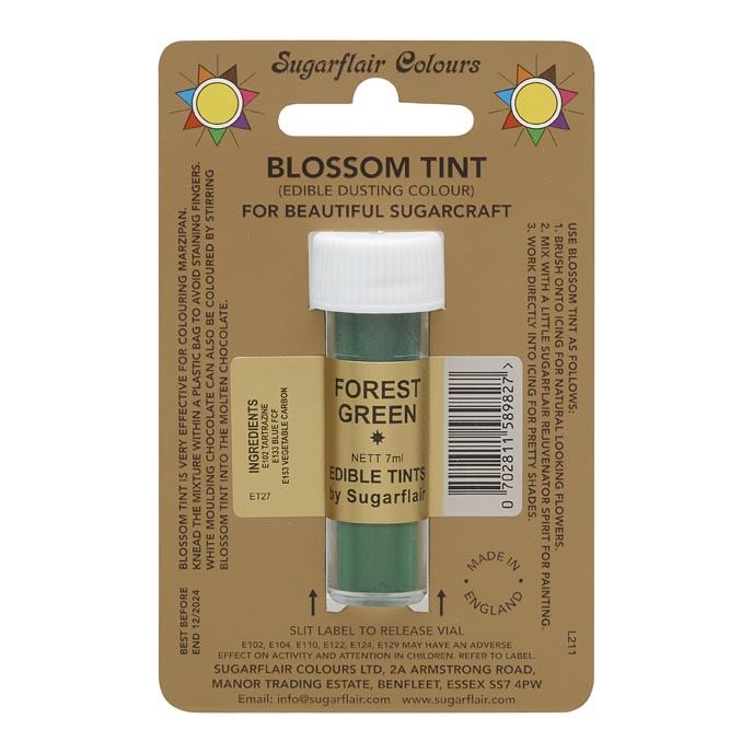 Sugarflair BLOSSOM TINT Edible Food Colour Powder - 7ml