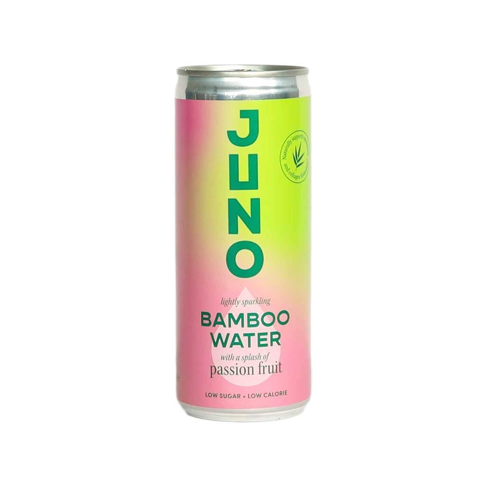 Juno Bamboo Water Passion Fruit Juno Bamboo Water 250ml - 6 Pack