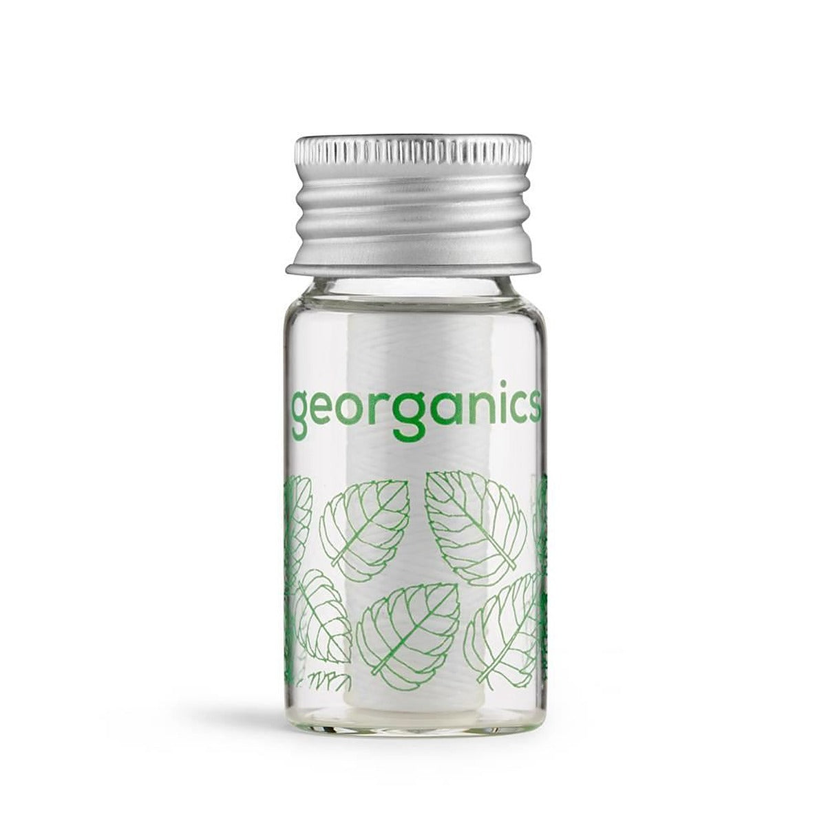 Georganics Dental Floss with Canister - Peppermint 50m