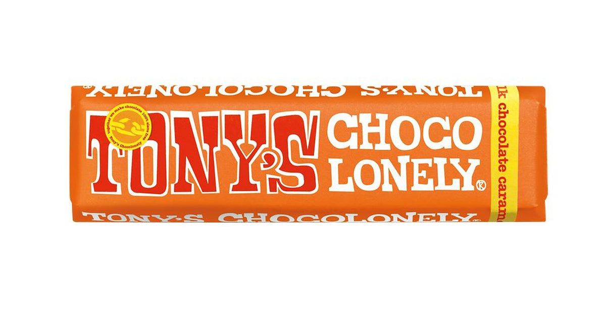 Tonys Chocolonely Milk Chocolate Caramel Sea Salt 47g