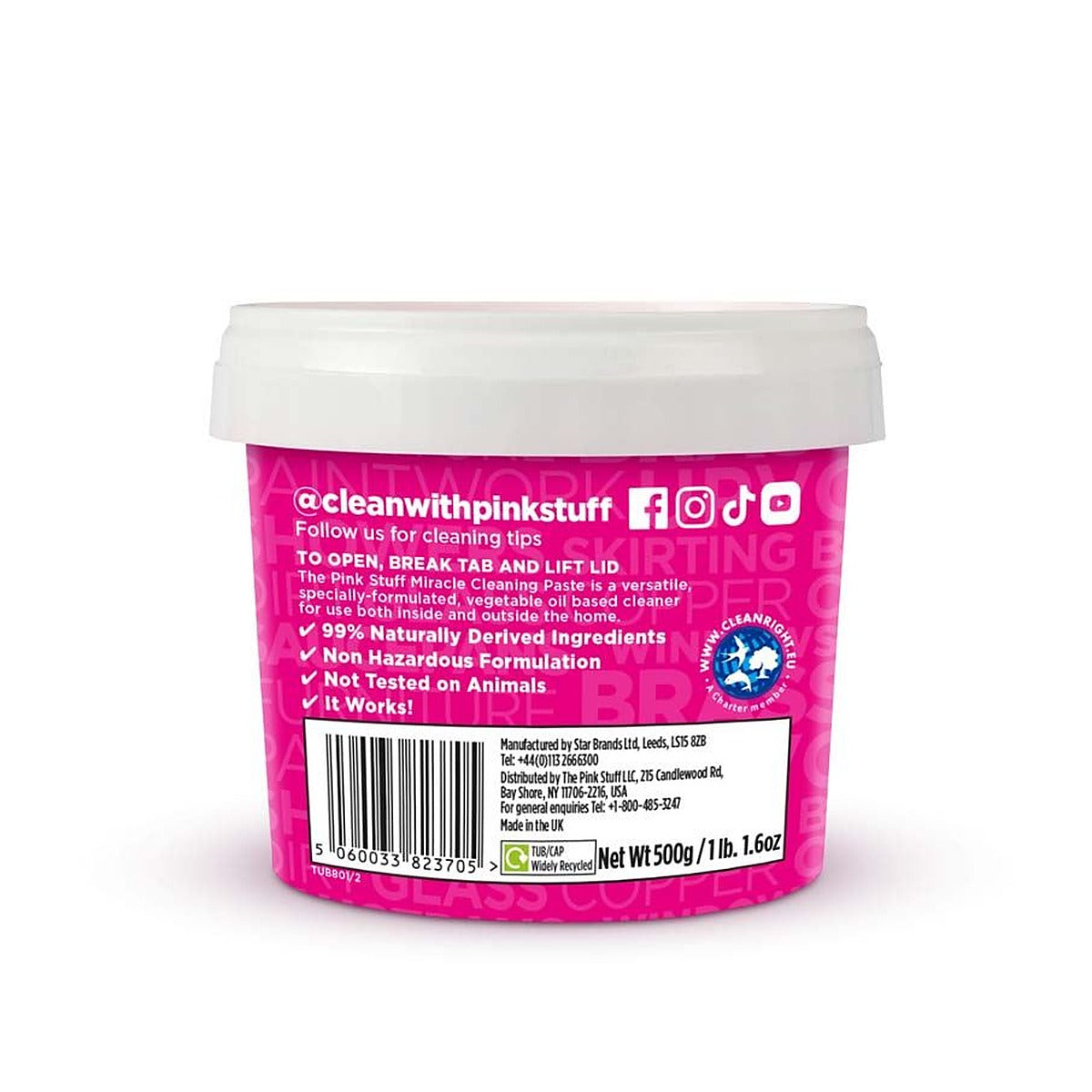 The Pink Stuff Miracle Cleaning Paste 850g - image 2