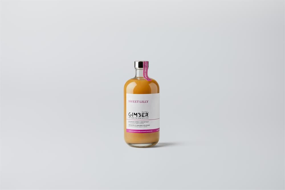 Gimber Organic So1 Sweet Lilly Tropical Ginger Alcohol Free Drink 500ml