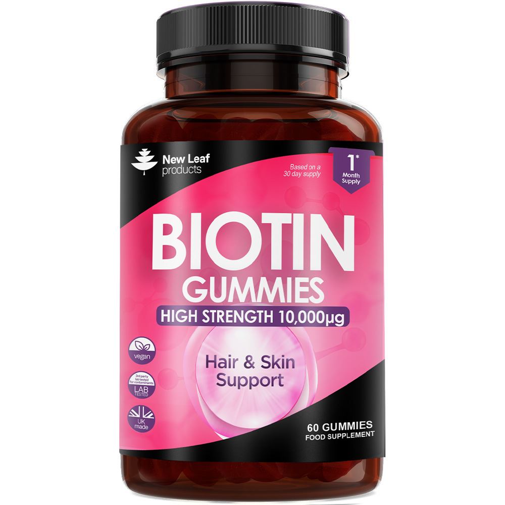 New Leaf Products Biotin Gummies 60 gummies