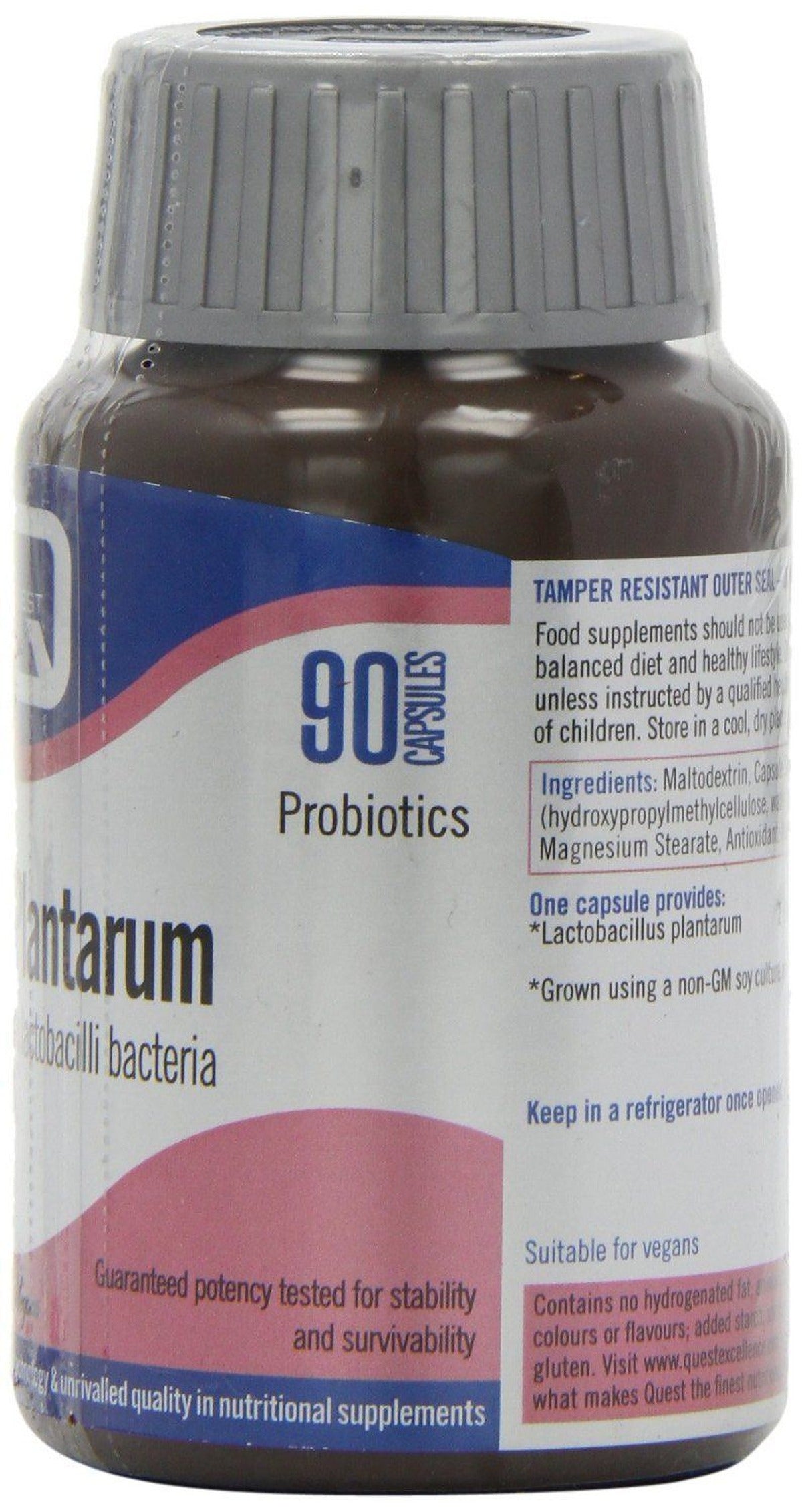 Quest L Plantarum - Probiotic Bacteria - 90 Vegicaps - image 3
