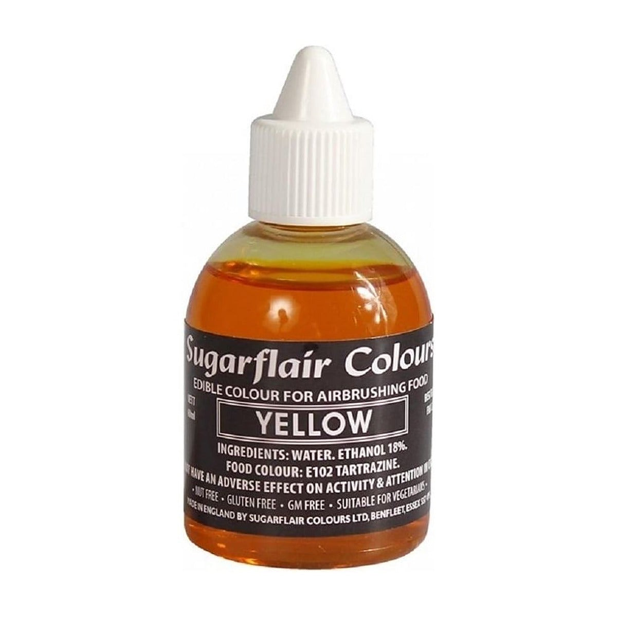Sugarflair AIRBRUSH Edible Liquid Colours - 60ml All Shades - image 12
