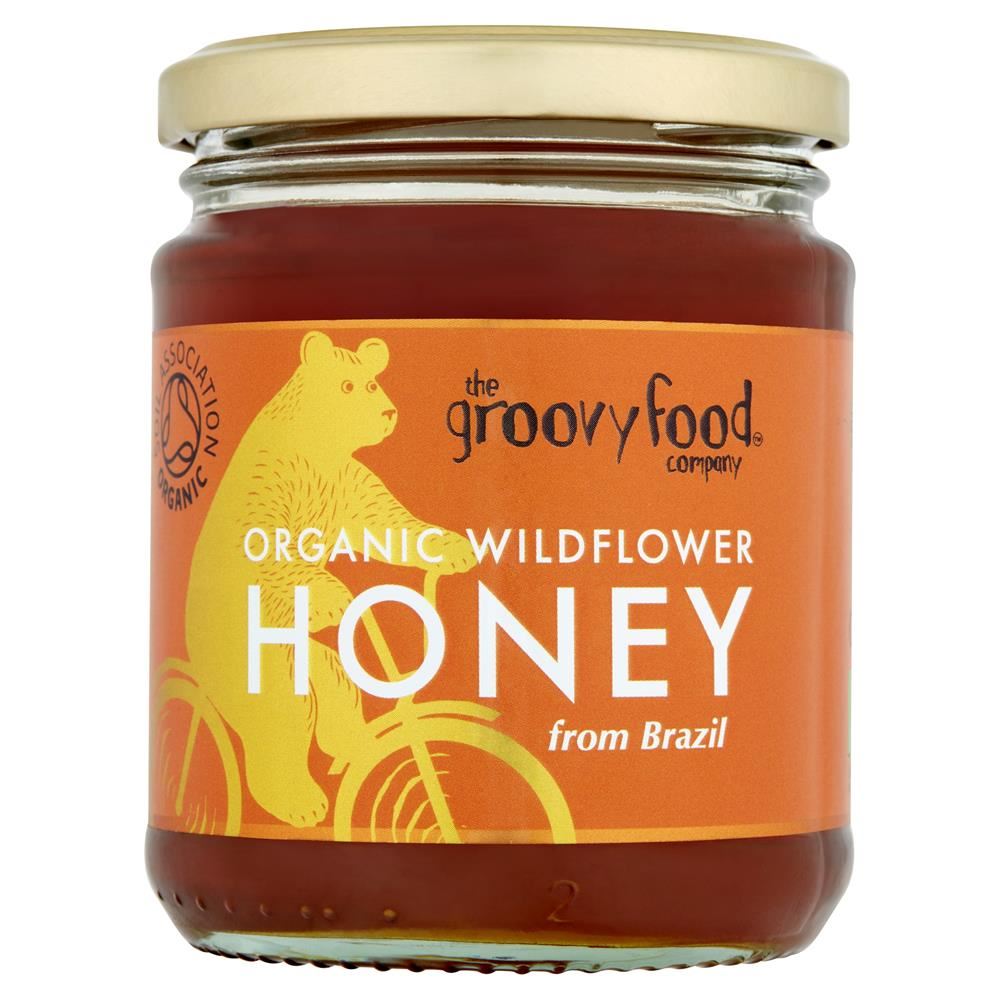 Groovy Food Company Organic Brazilian Wildflower Honey 340g