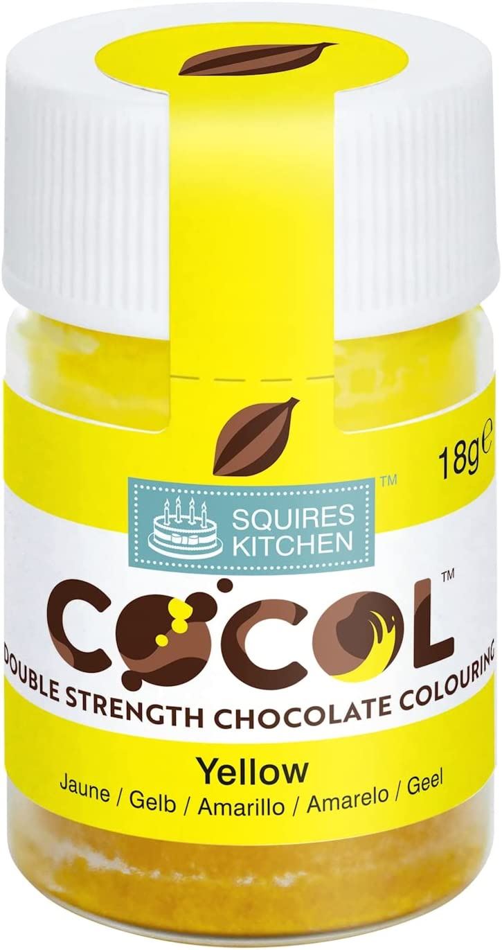 Squires Kitchen COCOL Extra Strength Colouring Paint for Chocolate 18g - All Shades
