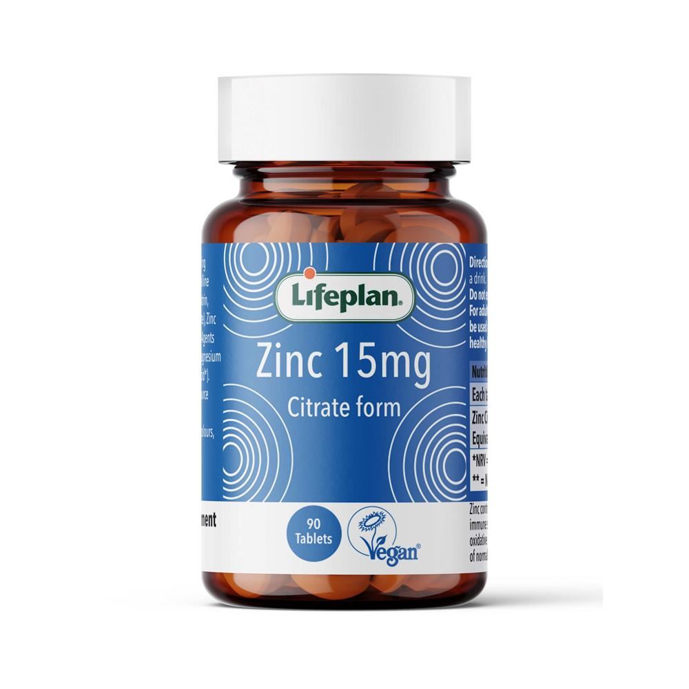 Lifeplan Zinc Citrate 90 Tablets