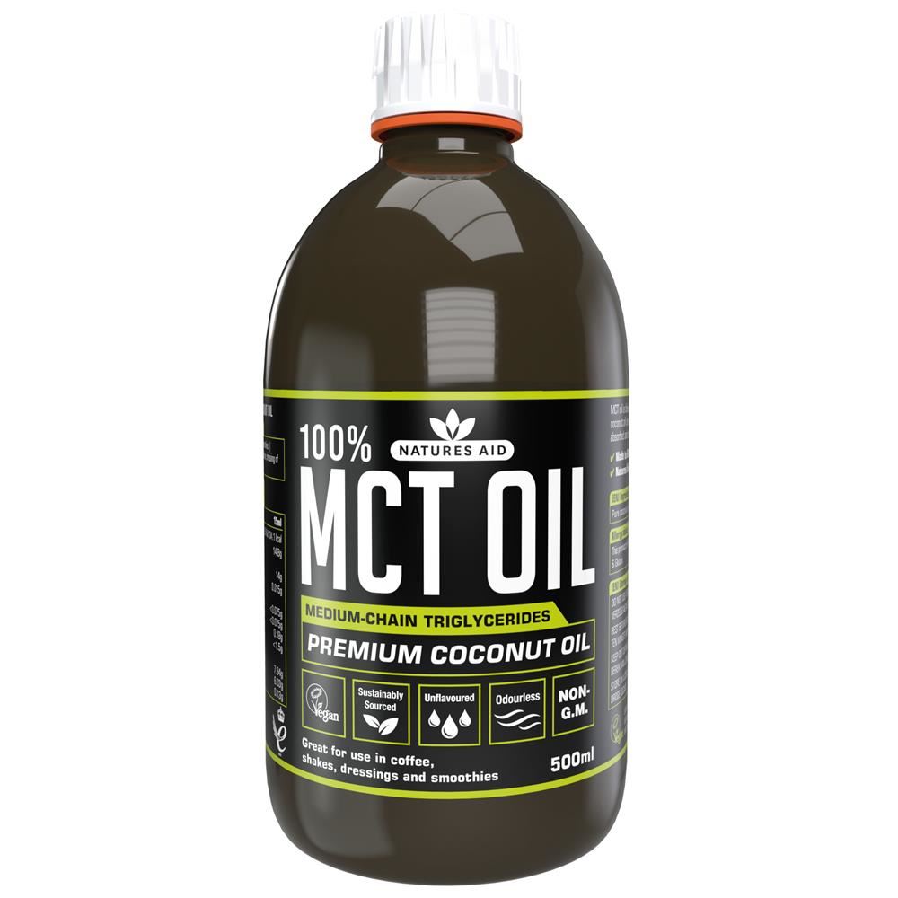 Natures Aid Pure MCT Oil 500ml