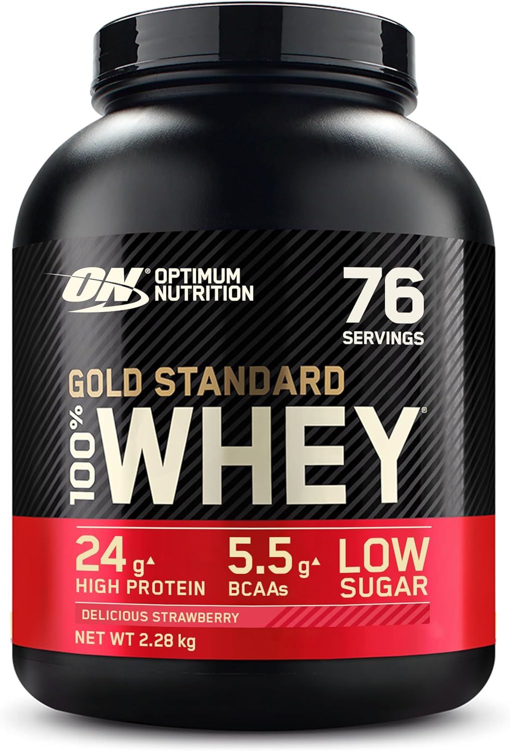 Optimum Nutrition Gold Standard 100% Whey Protein Powder - 900g/2.2kg/4.5kg