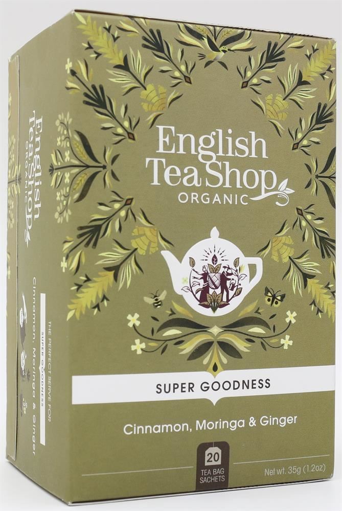 English Tea Shop Cinnamon Moringa & Ginger - 20 Tea Bag Sachets