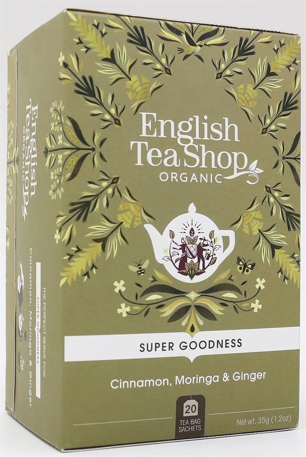 English Tea Shop Cinnamon Moringa & Ginger - 20 Tea Bag Sachets