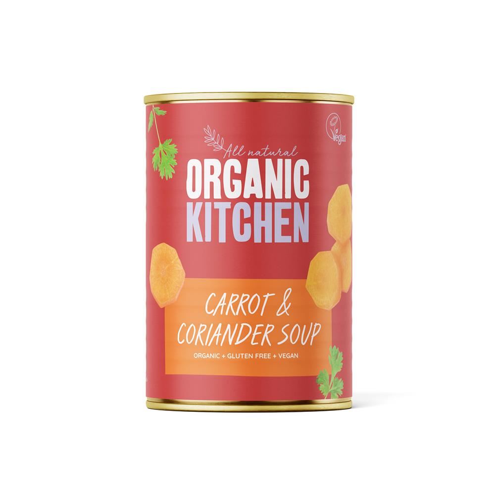 Organic Kitchen Organic Carrot & Coriander Soup 400g