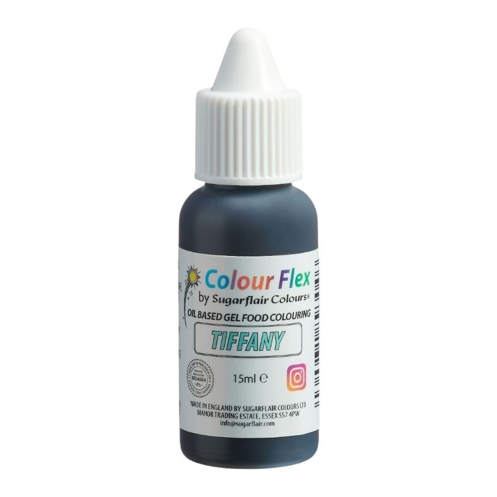 Sugarflair Colour Flex Oil Based Food Colouring Gel 15ml - All Colour