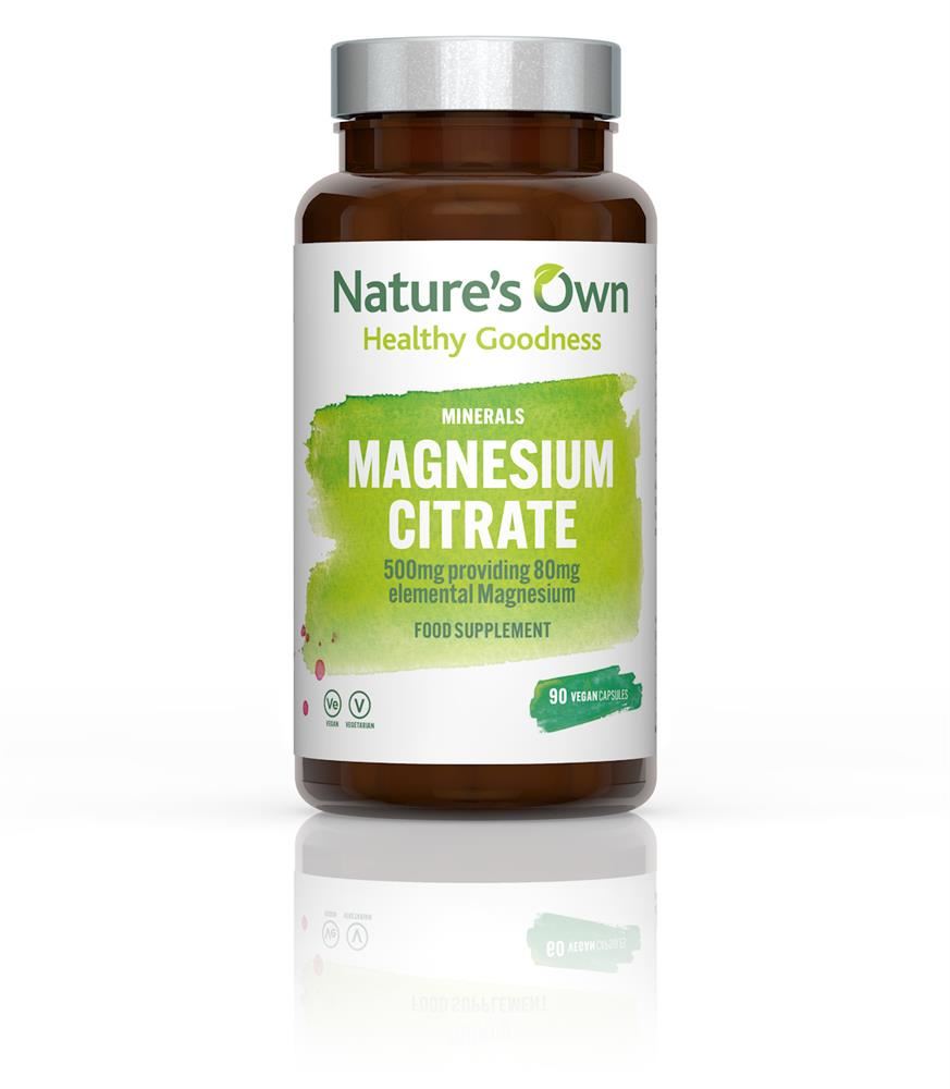 Natures Own Magnesium Citrate 90 Capsules