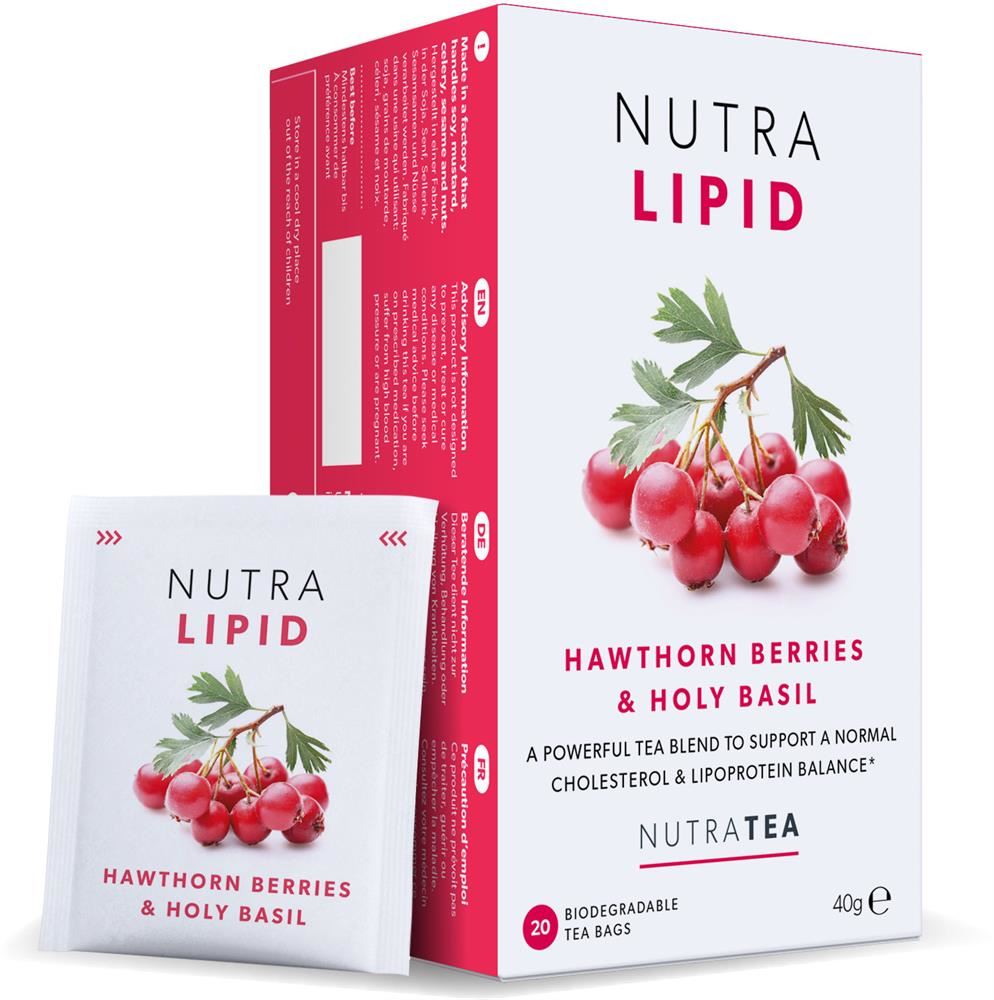 Nutratea Nutra Lipid Tea 20 Herbal Tea Bags