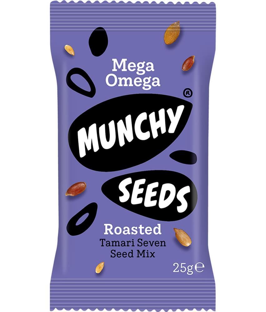 Munchy Seeds Mega Omega 25g - 12 Pack