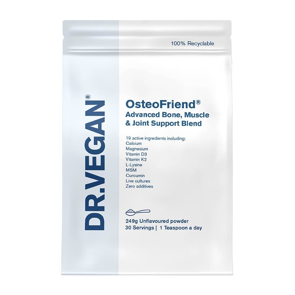 Dr Vegan OsteoFriend 30 servings 1 teaspoon a day Unflavoured 249g