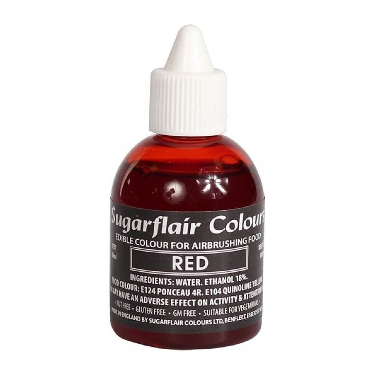 Sugarflair AIRBRUSH Edible Liquid Colours - 60ml All Shades - image 5