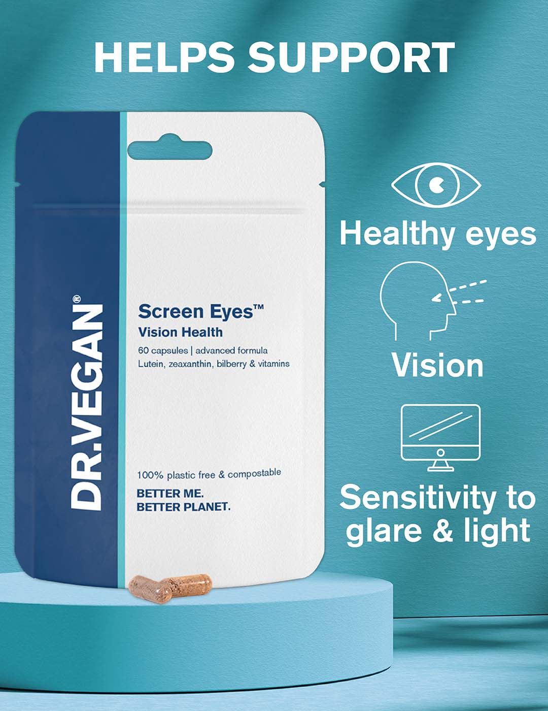 Dr. Vegan Screen Eyes - 60 Capsules