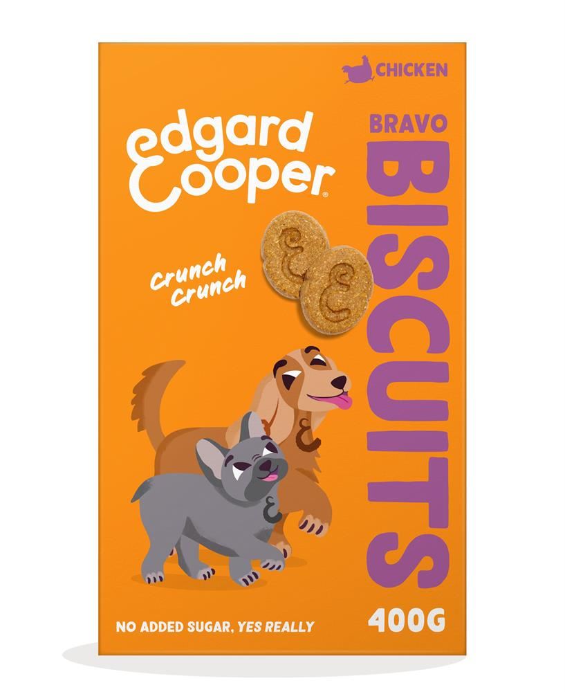 Edgard and Cooper Dog Biscuits Chicken 400g