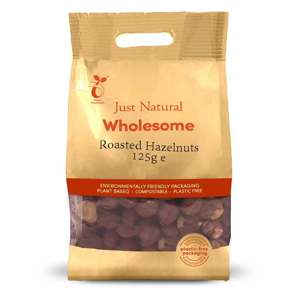 Just Natural Wholesome Hazelnuts Roasted 125g