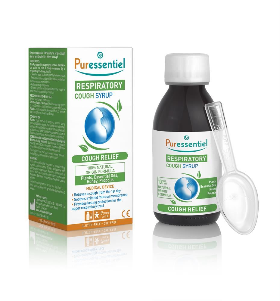 Puressentiel RESPIRATORY Cough Syrup 125ml