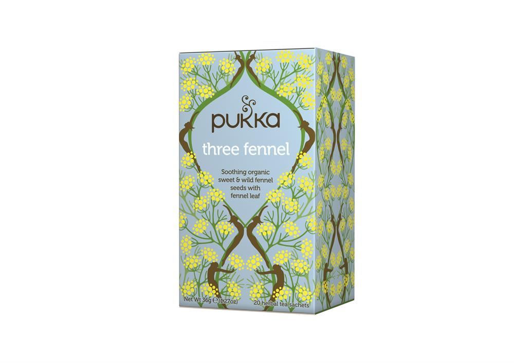 Pukka Herbs Three Fennel Tea 20 Sachets