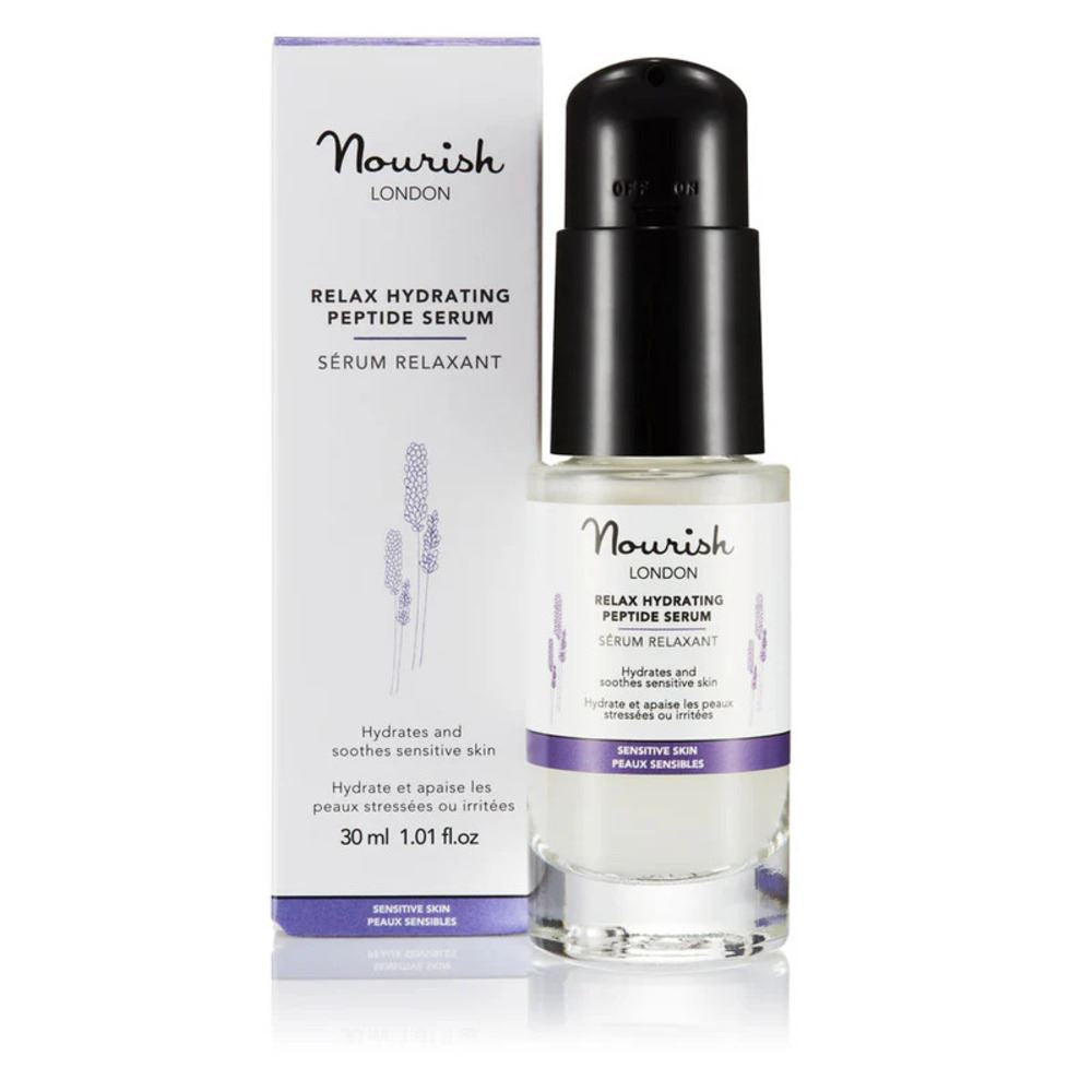 Nourish London Relax Hydrating Peptide Serum 30ml