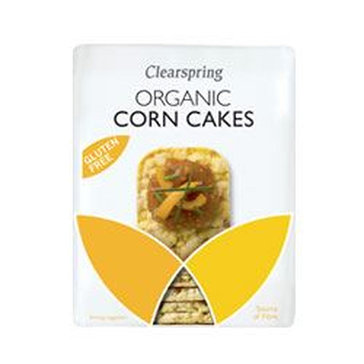 Clearspring Organic Puffed Corncakes 130g