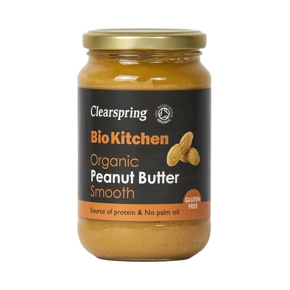 Clearspring Bio Kitchen Organic Peanut Butter Smooth 350g