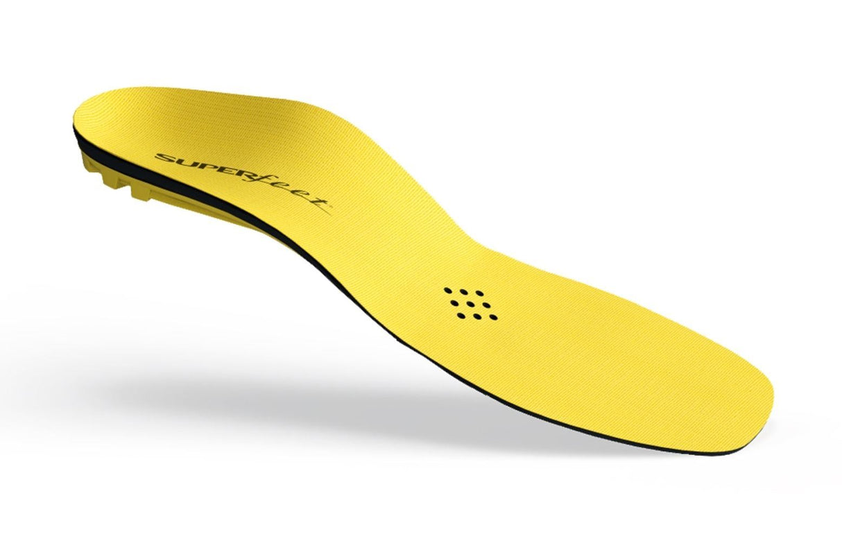 Superfeet Premium Insole Yellow Performance Support Skates Cycling Track Shoes