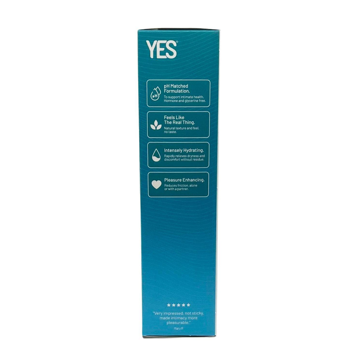 YES WB Organic Water Based Personal Lubricant