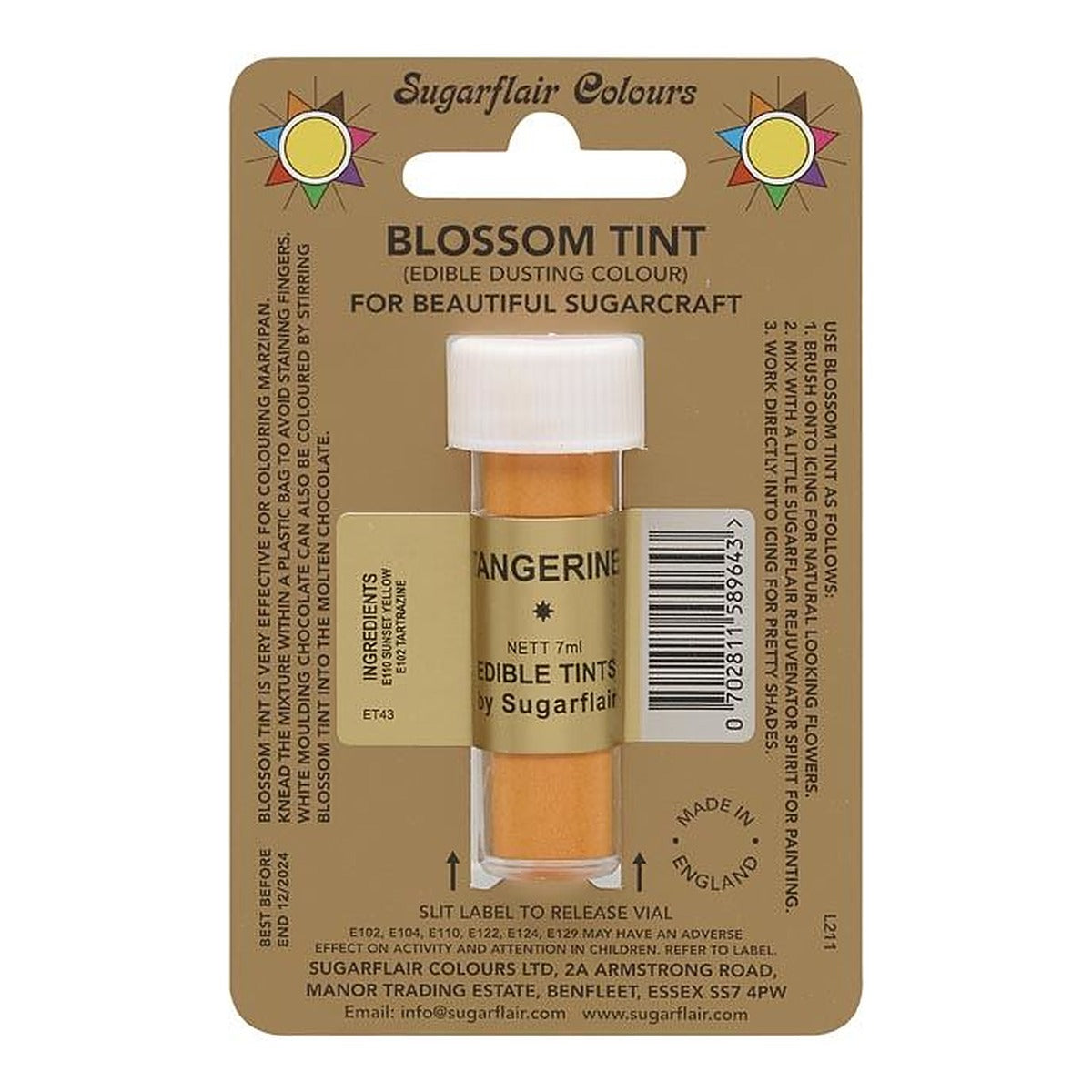 Sugarflair BLOSSOM TINT Edible Food Colour Powder - 7ml - image 26