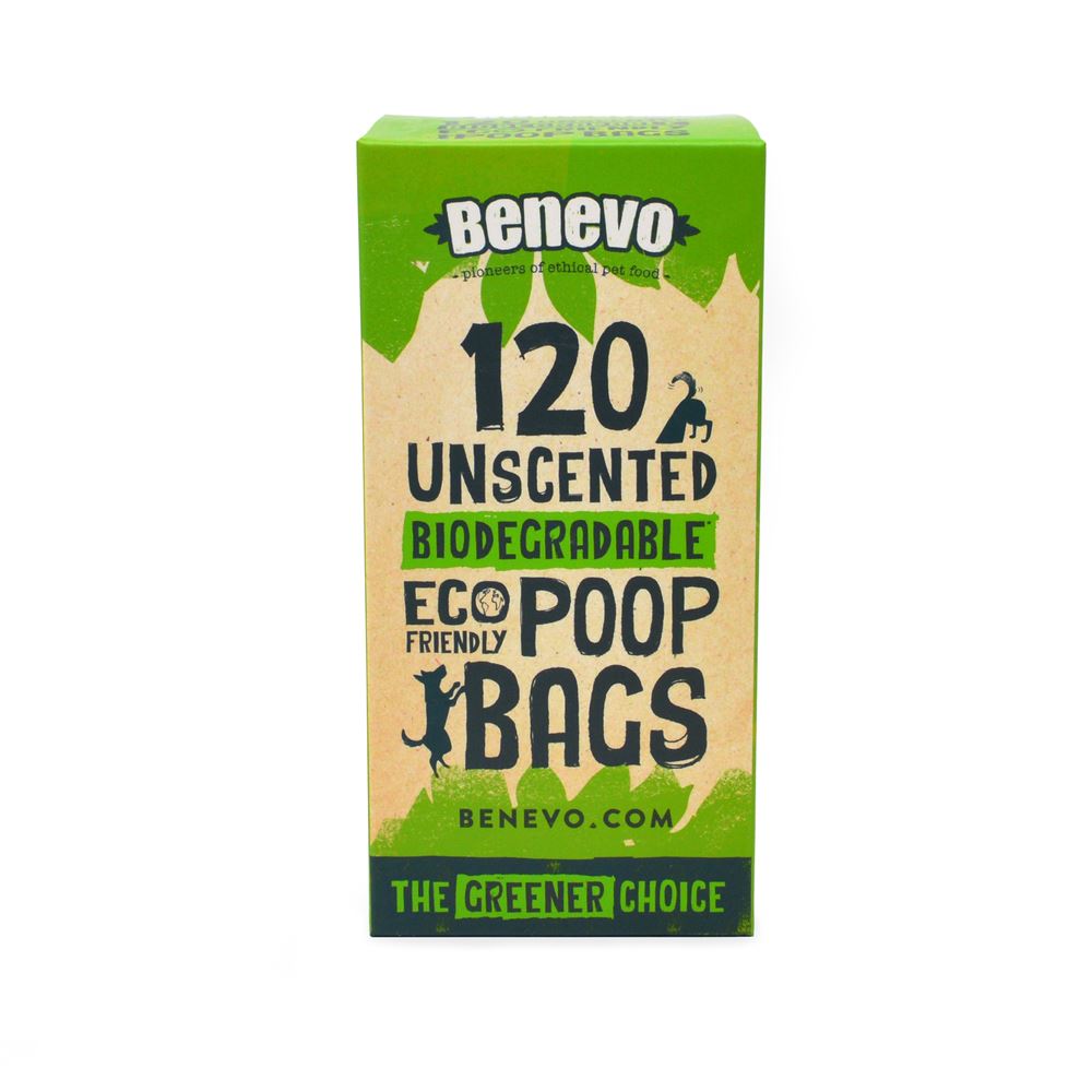 Benevo 120 plant-based compostable poop bags
