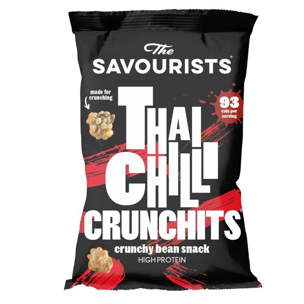 The Savourists Thai Chilli Crunchits Snack 25g - 12 Pack