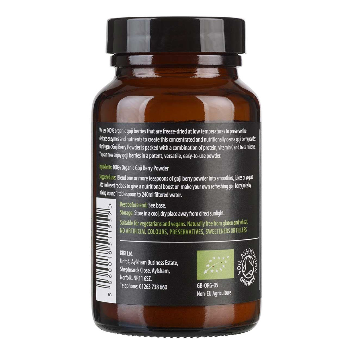 Kiki Health Organic Goji Berry Powder - 70g