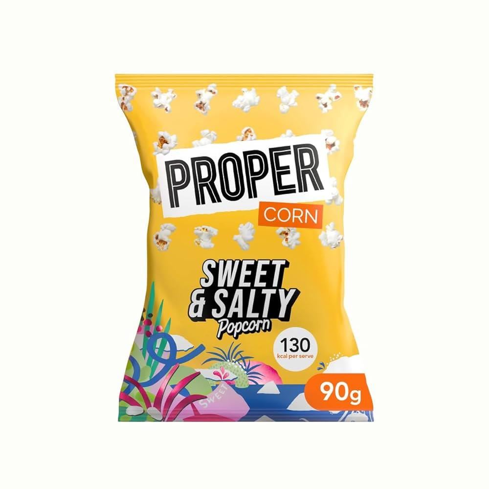 Propercorn Sweet & Salty Popcorn 90g - 8 Pack