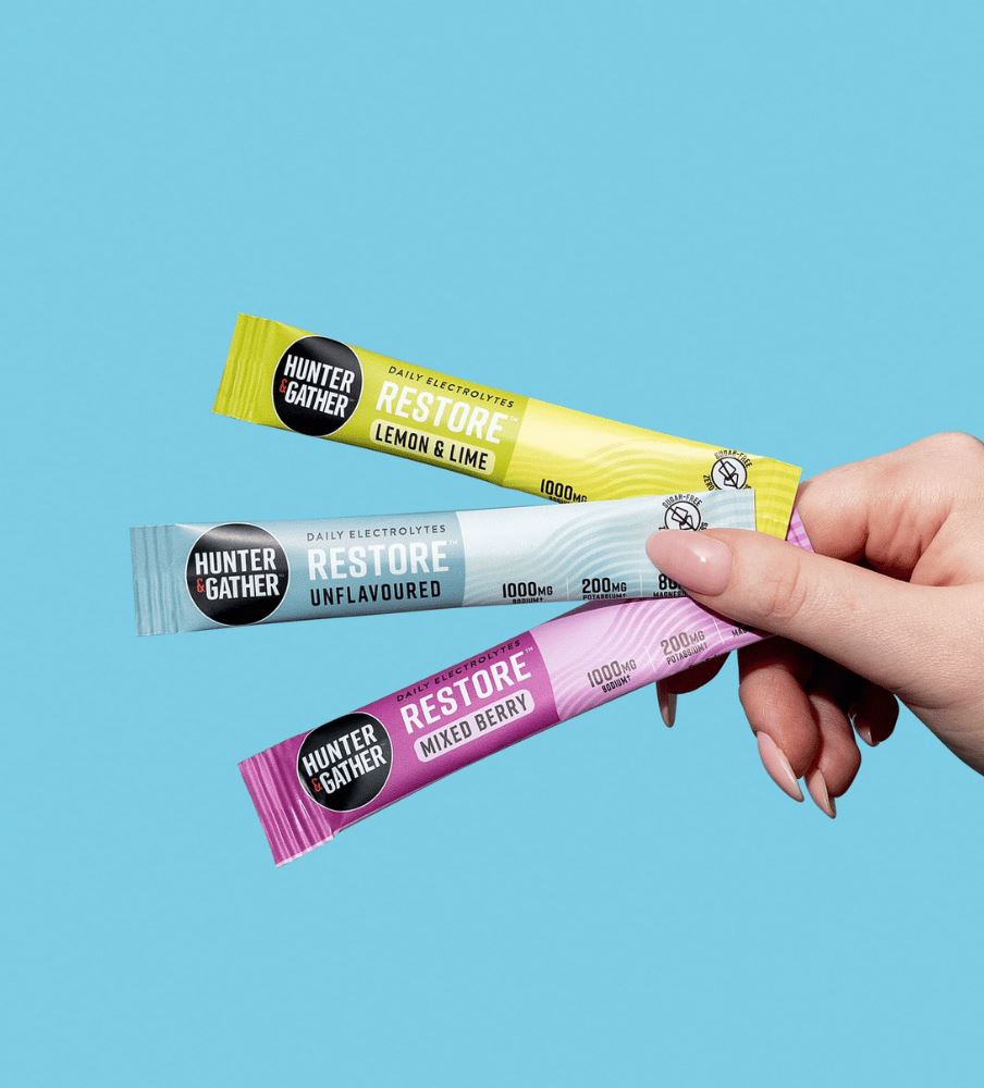 Hunter & Gather Restore Multipack Electrolyte 30 Sachets 148g