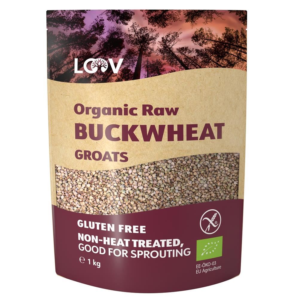 Loov Organic Raw Buckwheat Groats 1kg