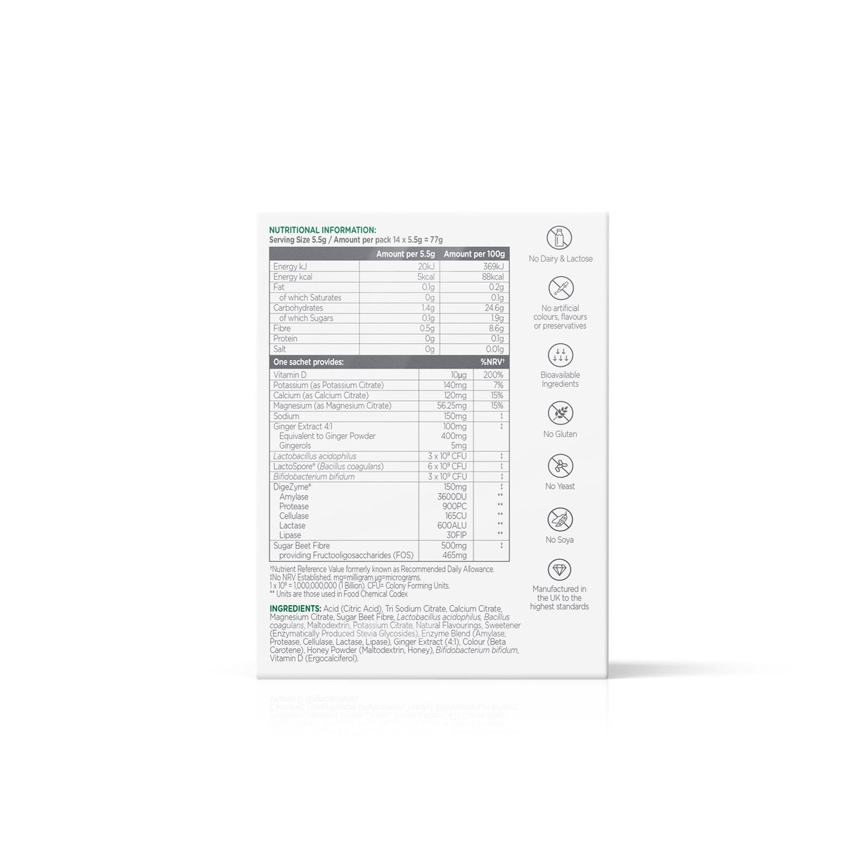 Wassen Digest + Balance 14 Sachets