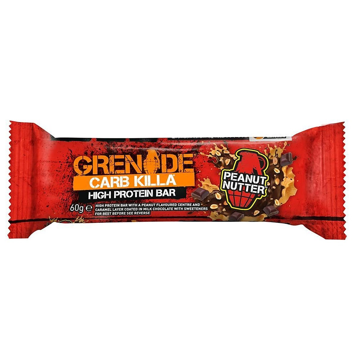 Grenade Carb Killa Peanut Nutter 60g - 12 Pack