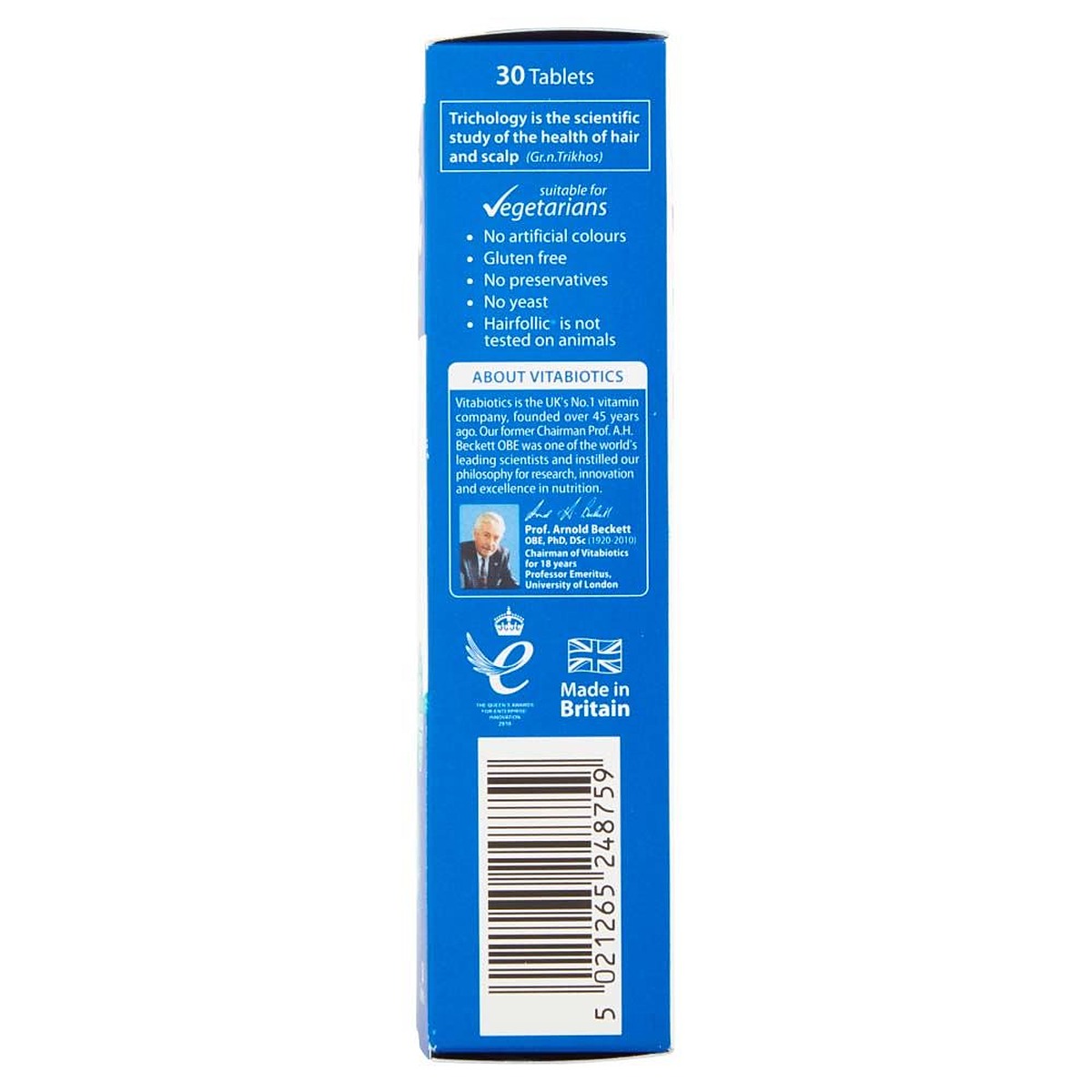 Vitabiotics Hairfollic Man - 30 Tablets - image 4
