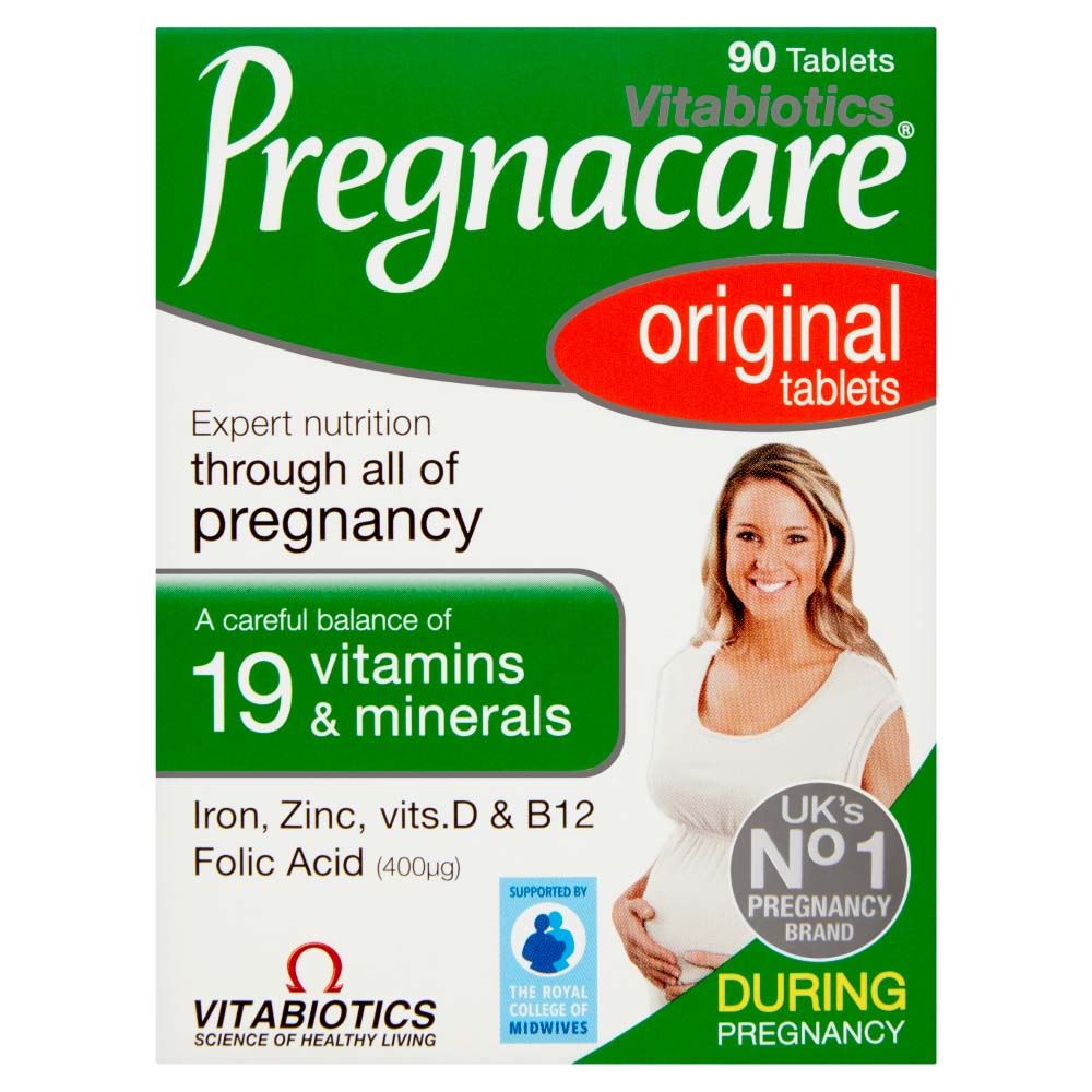 Vitabiotics Pregnacare Original - 90 Tablets