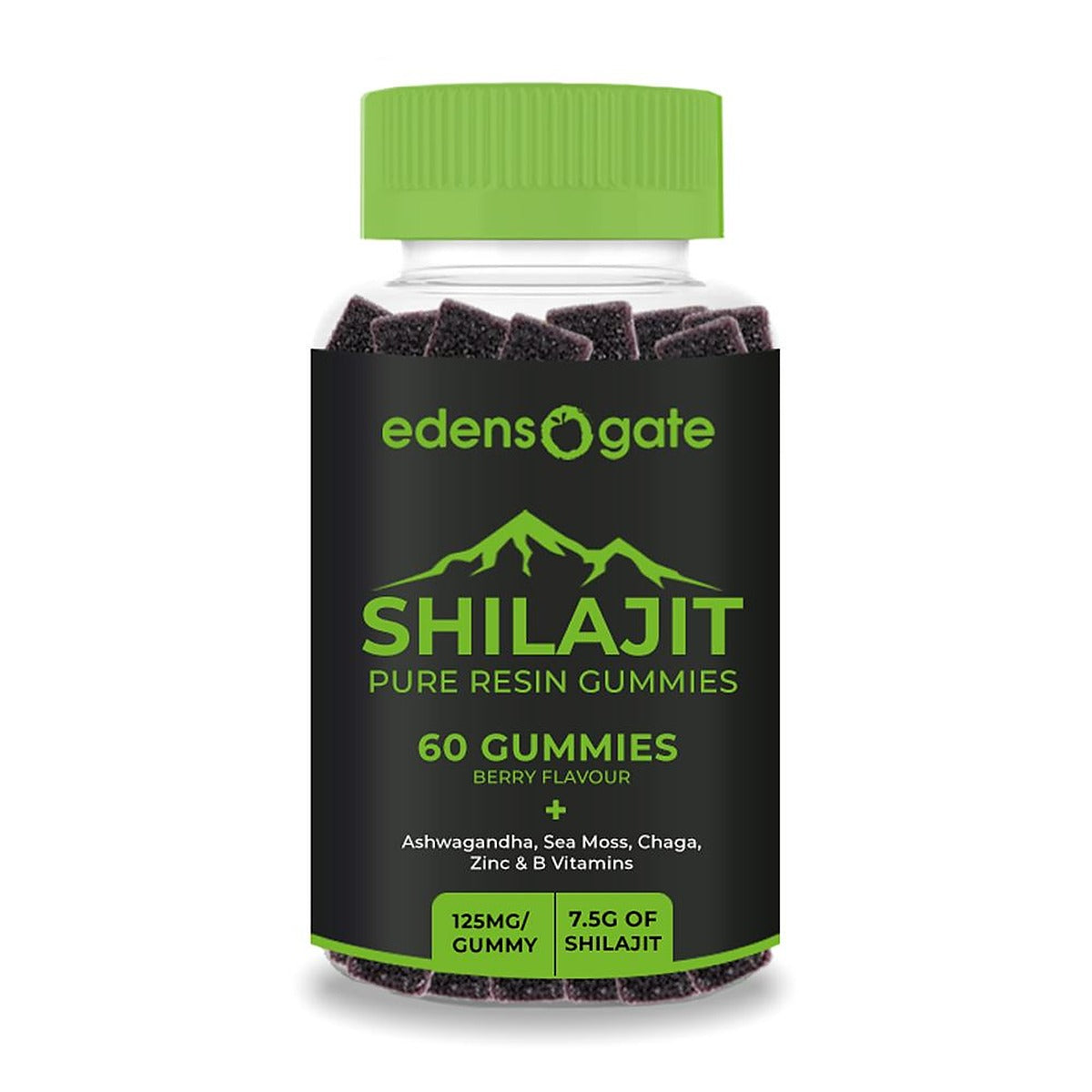 Edens Gate hilajit Gummies With Seamoss & Ashwagandha - 2000mg