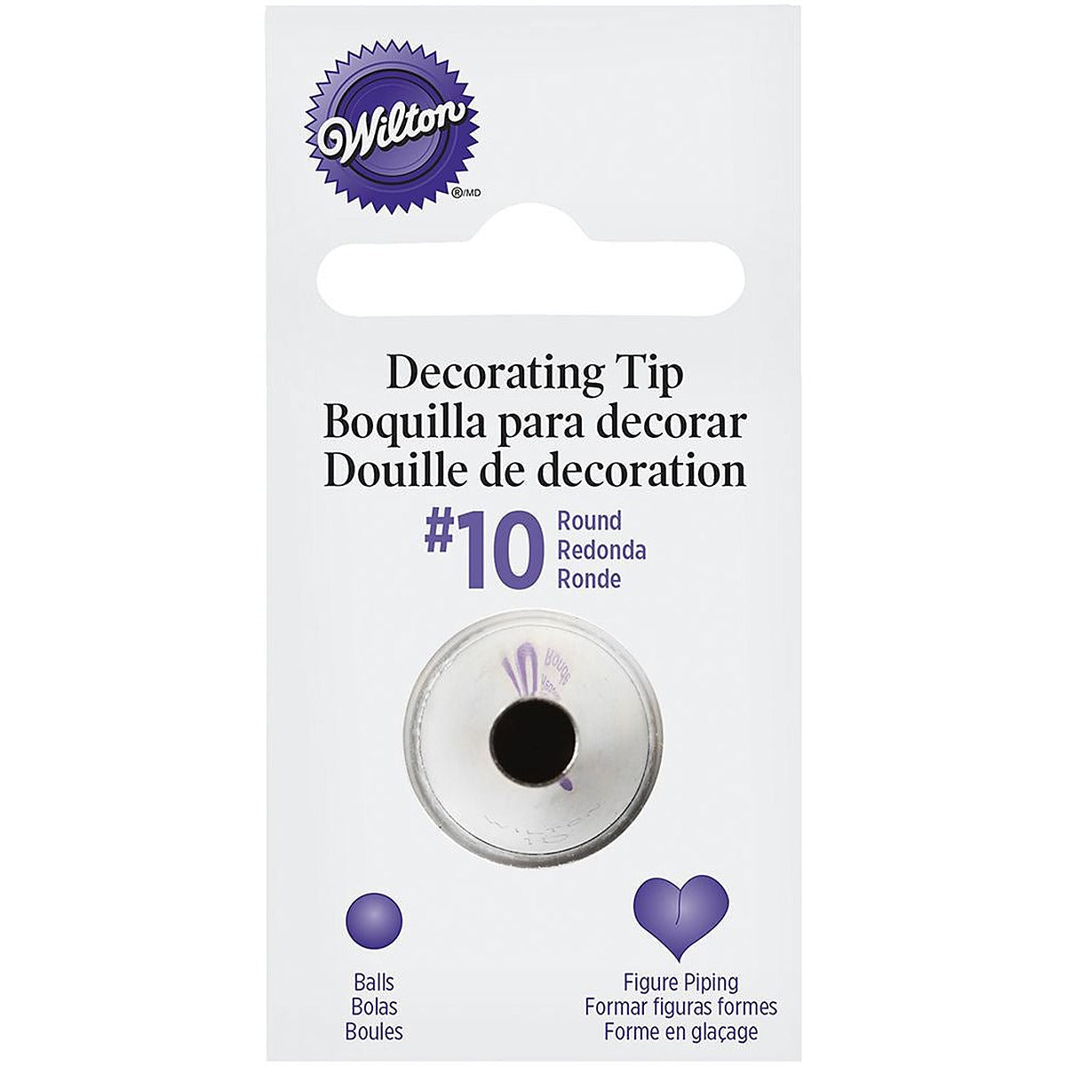 Wilton Round Cake Decorating Nozzle Icing Tips - image 2