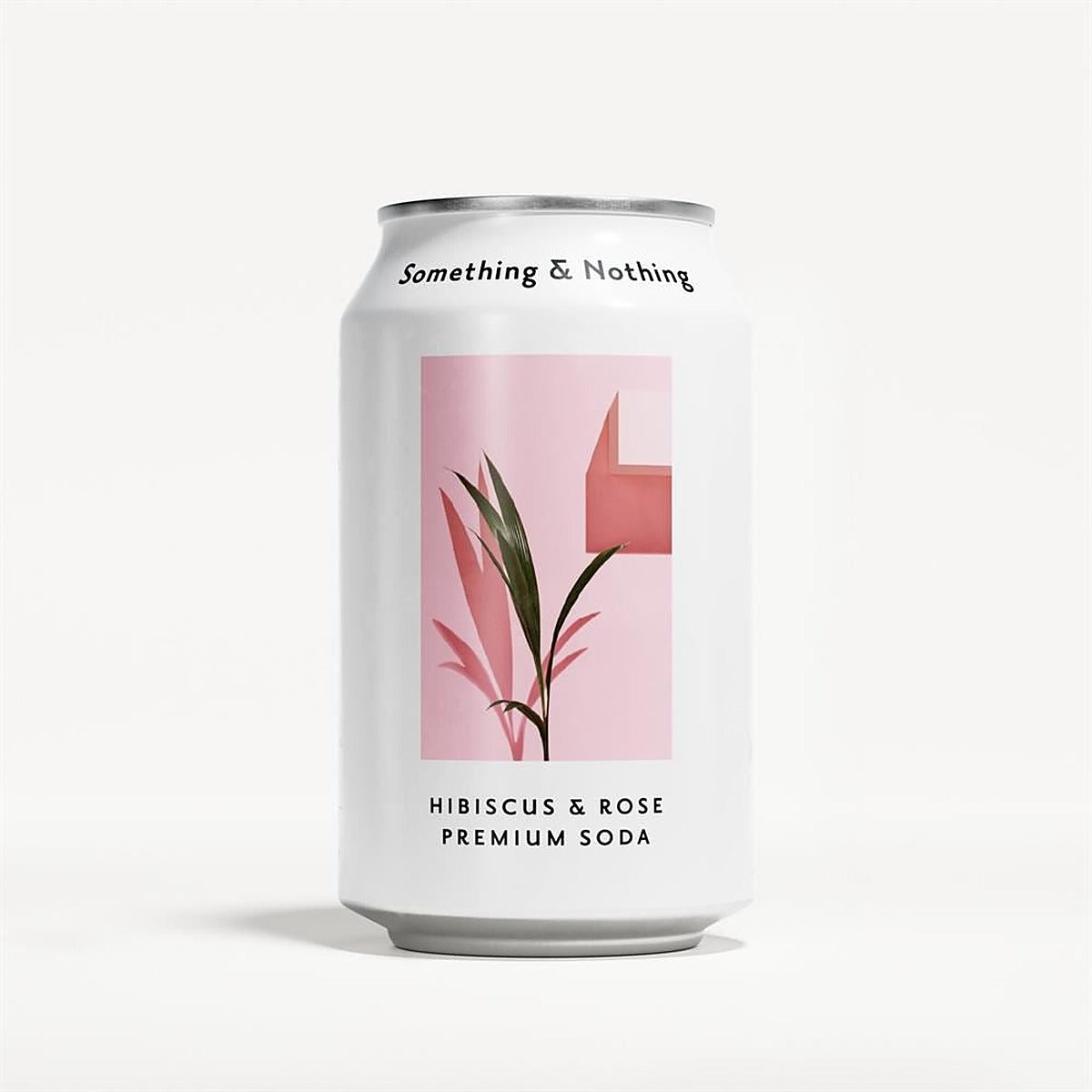 Something & Nothing Hibiscus & Rose Premium Soda 330ml